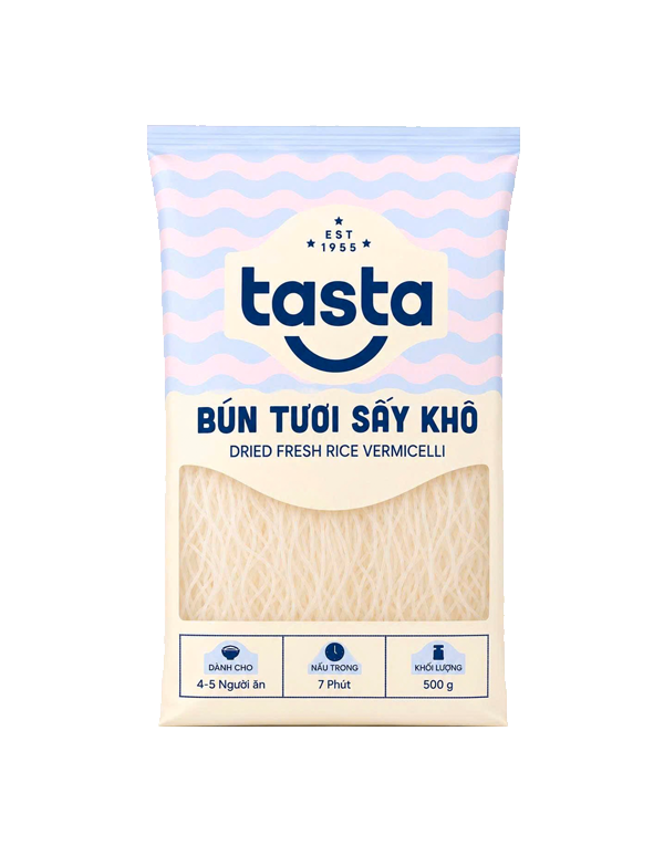 Bún tươi sấy khô